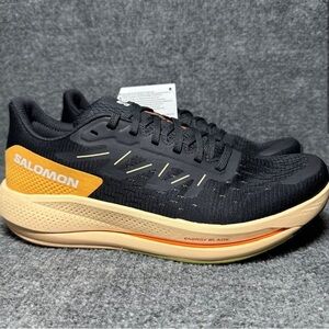 Salomon Spectur Running Shoes Women’s Size 8 gray peach lace up NEW